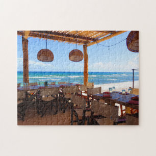 Beachside Restaurant in Riviera Maya - Puzzle