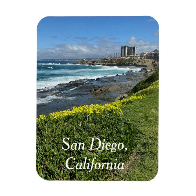 Beachview in San Diego, CA Magnet (Vertical)
