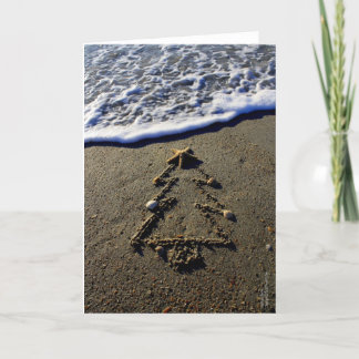 Beachwrite's Christmas Tree Holiday Card