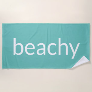beachy beach towel