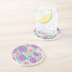 Beachy Boho Print Coaster