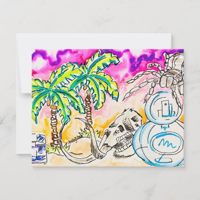 Beachy Card (Front)