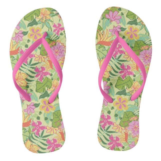 Beachy Flip Flops (Footbed)