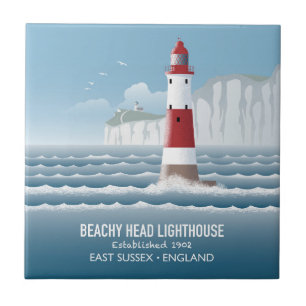 Beachy Head Lighthouse Tile