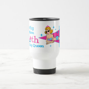 Beachy Keen 50th Birthday Travel Mug