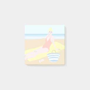 Beachy Keen - Yellow Post-it Notes