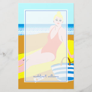 Beachy Keen - Yellow Stationery