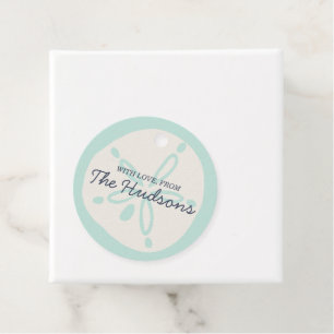 Beachy Sandollar Gift Tag