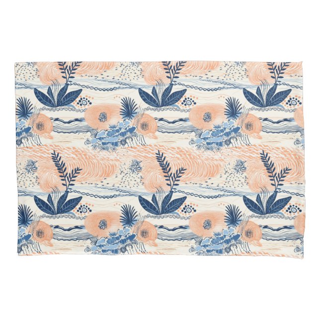 Beachy Shore  Pillowcase (Front-Left)