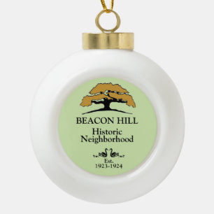 Beacon Hill Round Ball Ornament