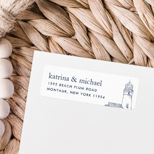Beacon   Nautical Lighthouse Return Address