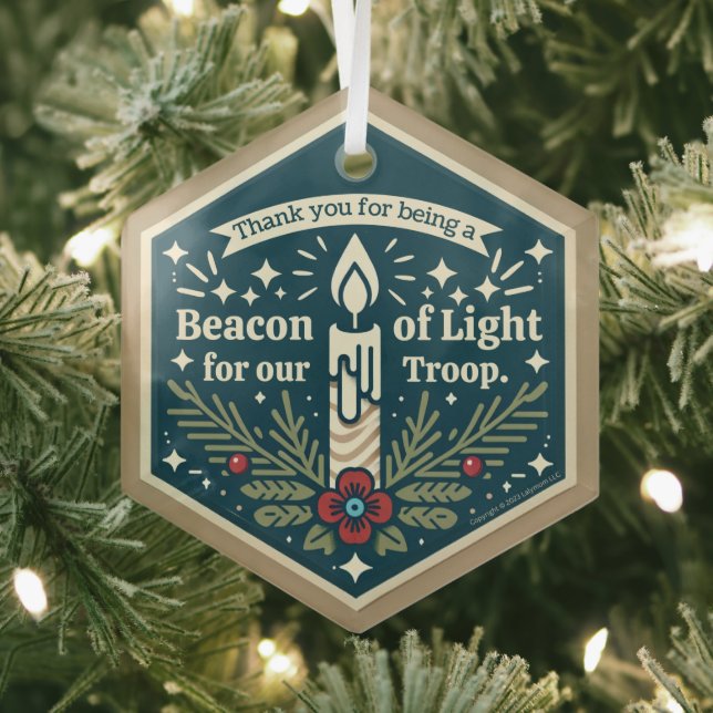 Beacon of Light for Our Troop Ornament (Insitu)