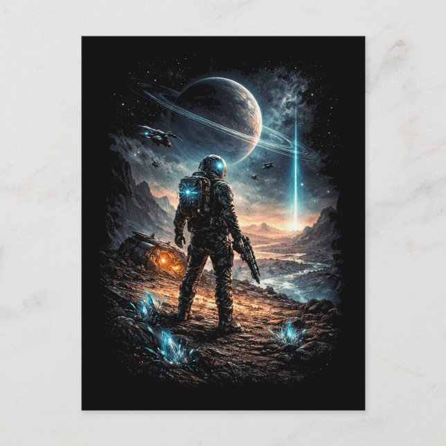 Beacon on the Distant World Postcard (Front)