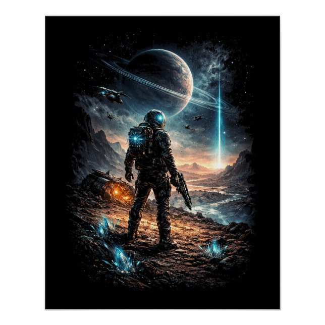 Beacon on the Distant World Poster (Front)