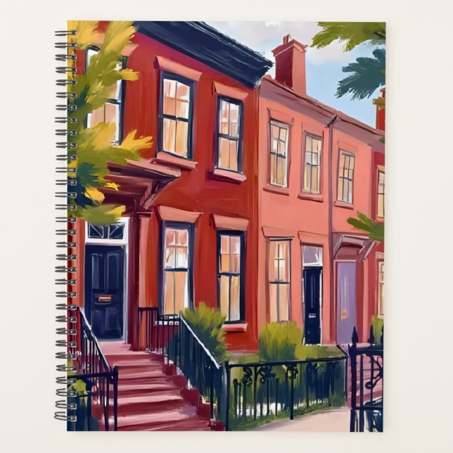Beacon Street Boston Massachusetts Planner (Front)