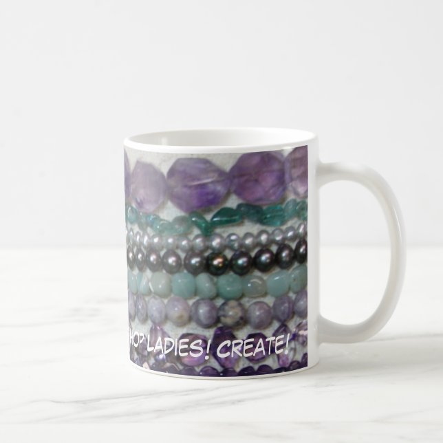 Bead Daily!  The Rock Shop Ladies! Cr... Coffee Mug (Right)