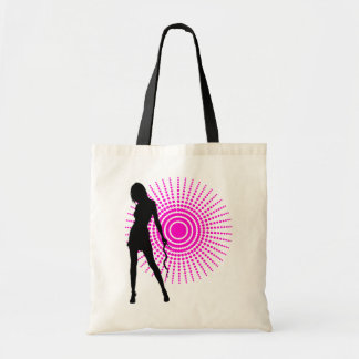 Bead diva (black) tote bag
