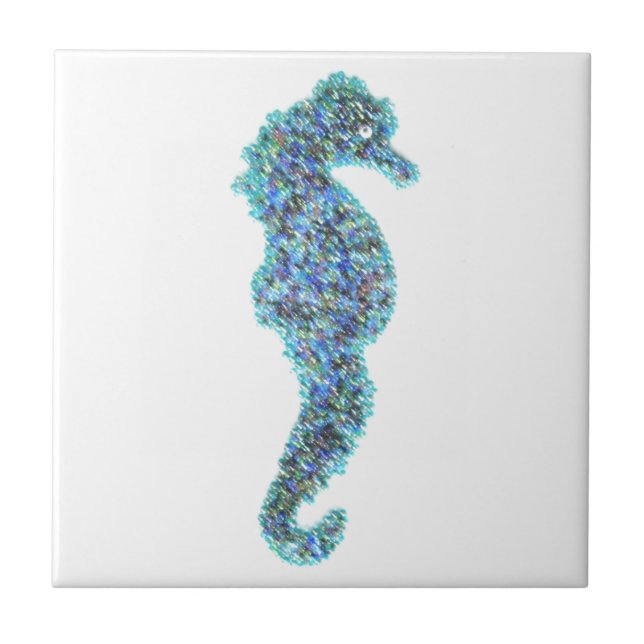 Bead Sea Horse Tile (Front)