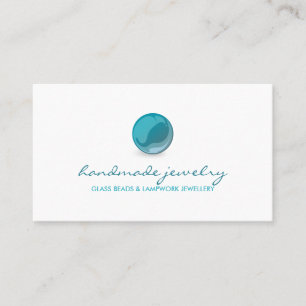 Bead Shop Lampwork handmade jewellery Business Card