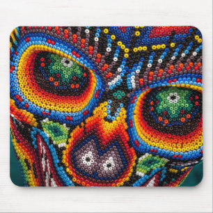 Bead Skull Eyes Mouse Mat