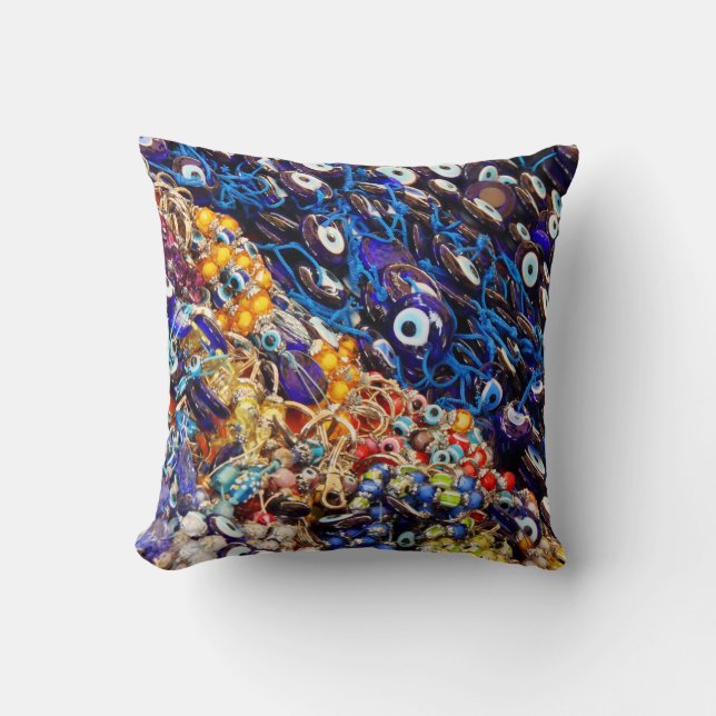 BEADAZZLED CUSHION (Front)