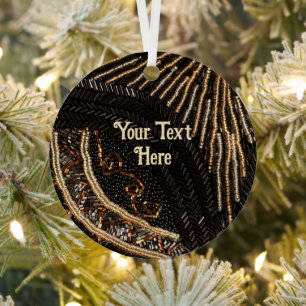 Beaded Art Deco Vintage Purse - custom text Metal Tree Decoration