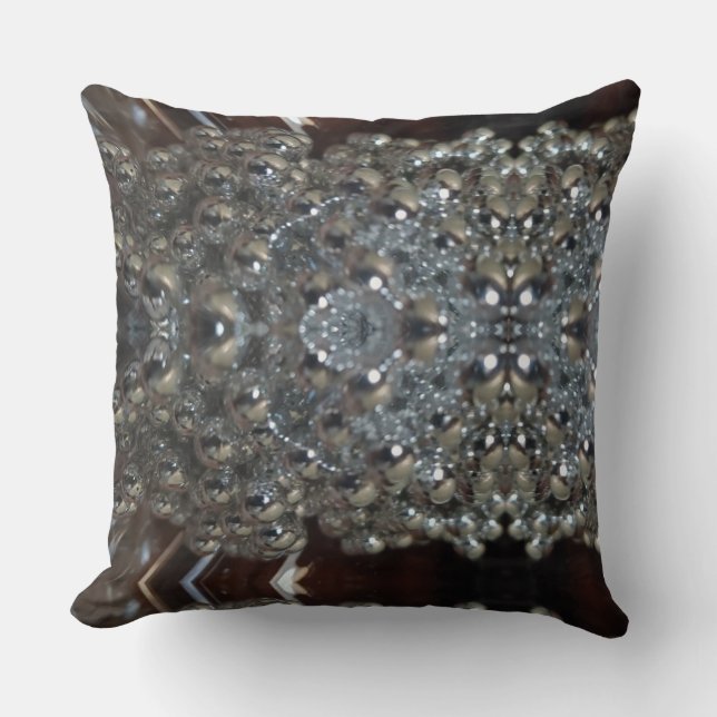  Beaded Design Cushion (Front)
