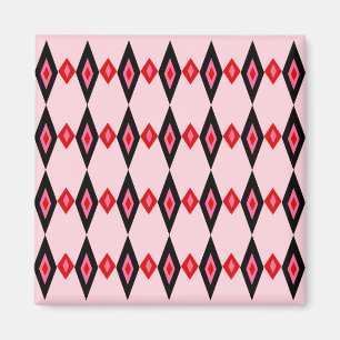 Beaded Diamonds Magnet
