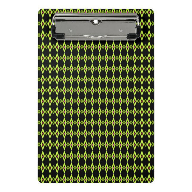 Beaded Diamonds Mini Clipboard (Front)