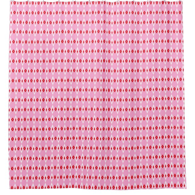 Beaded Diamonds Shower Curtain (Front)