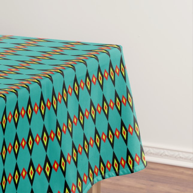 Beaded Diamonds Tablecloth (In Situ)