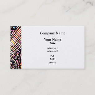 Beaded Victorian Purse Business Card