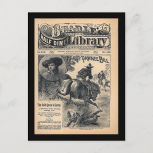 Beadles Half Dime Library Vol XXII No 560 1888 Postcard