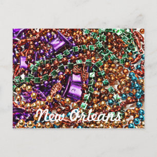 Beads, New Orleans Postcard