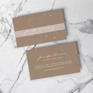 Beads Pearls Jewellery online boutique Business Card