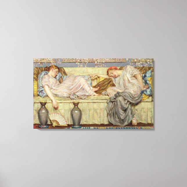 Beads (study), c.1875 (oil on canvas) canvas print (Front)