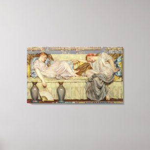 Beads (study), c.1875 (oil on canvas) canvas print