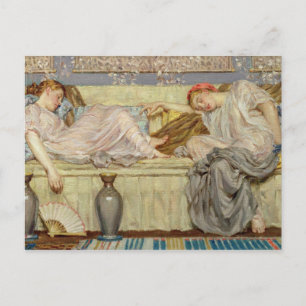 Beads (study), c.1875 (oil on canvas) postcard