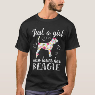 Beagle A Girl Owner Owner For Women Girls T-Shirt