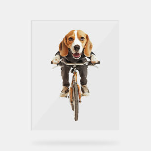 Beagle acrylic sign