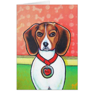 Beagle Baby Card