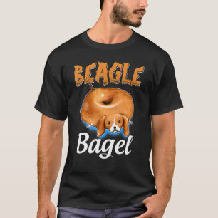Beagle Bagel Beagle Dog Bagel Bread Cute Animal T-Shirt