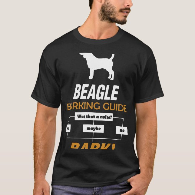 Beagle Barking Guide Pet      T-Shirt (Front)