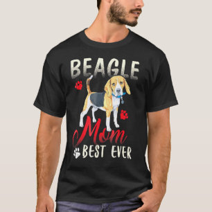 Beagle Beagle Mum Best Ever T-Shirt