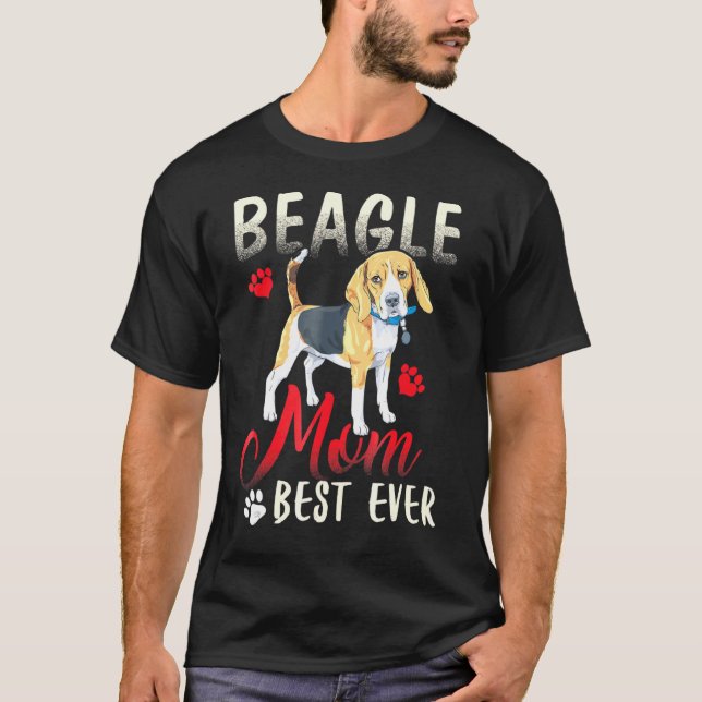 Beagle  Beagle Mum Best Ever T-Shirt (Front)