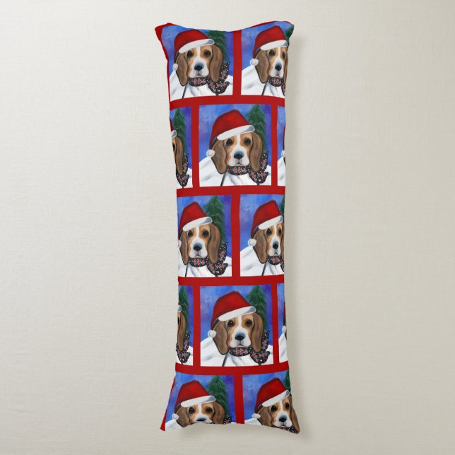 Beagle     body cushion (Front Vertical)