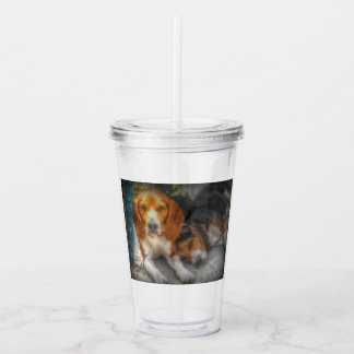 Beagle Brothers Acrylic Tumbler