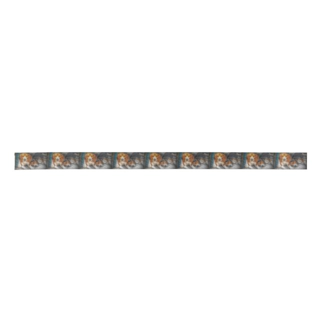 Beagle Brothers Satin Ribbon (Front)