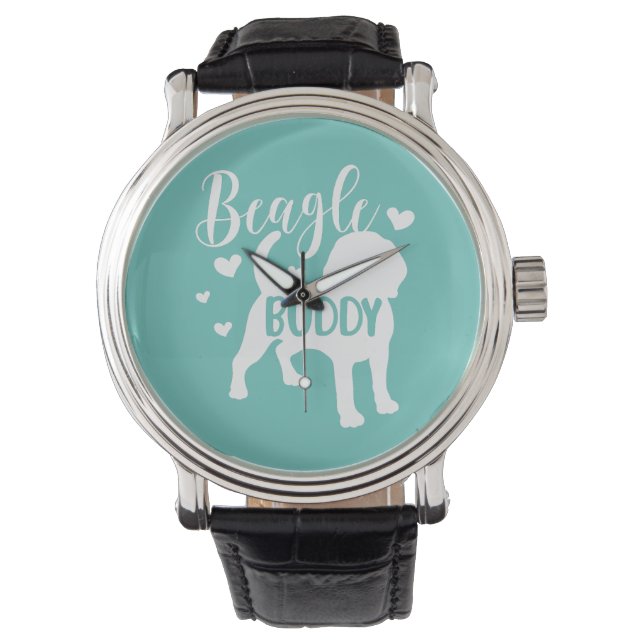 Beagle Buddy/ Beagle Mum/ Beagle Dad/ Beagles Love Watch (Front)