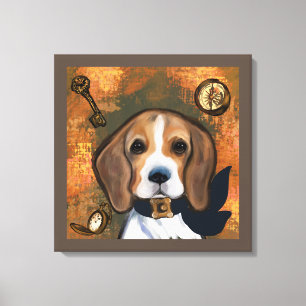 Beagle canvas print